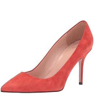 J. Crew Elsie Suede Pumps Bright Cerise Style A4969 Size 7 EUC